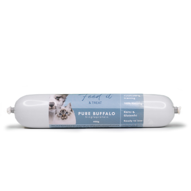Feed'it &amp; treat plse med bffel singleprotein