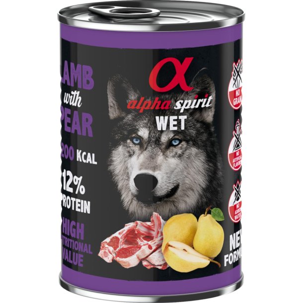 Alpa spirit dsefoder med lam og pre 400g