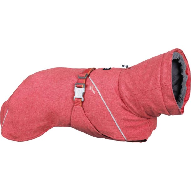 Hurtta expedition parka II strawberry - varm vinterjakke til hunde