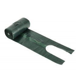 Hundeposer genanvendelig plast med hndtag / 60stk i rulle