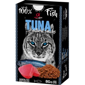 Alpha spirit naturals kattegodbidder med tun 80g