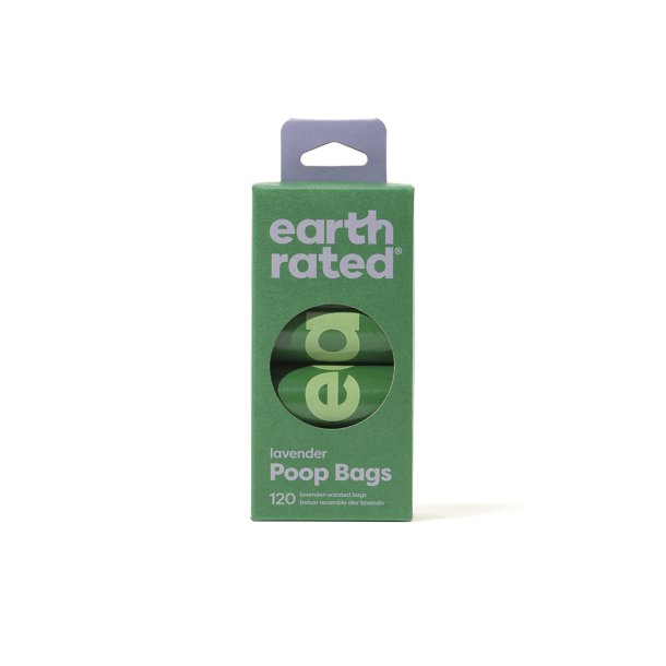 Earth rated hundeposer m/ lavendelduft u/hndtag 8 ruller