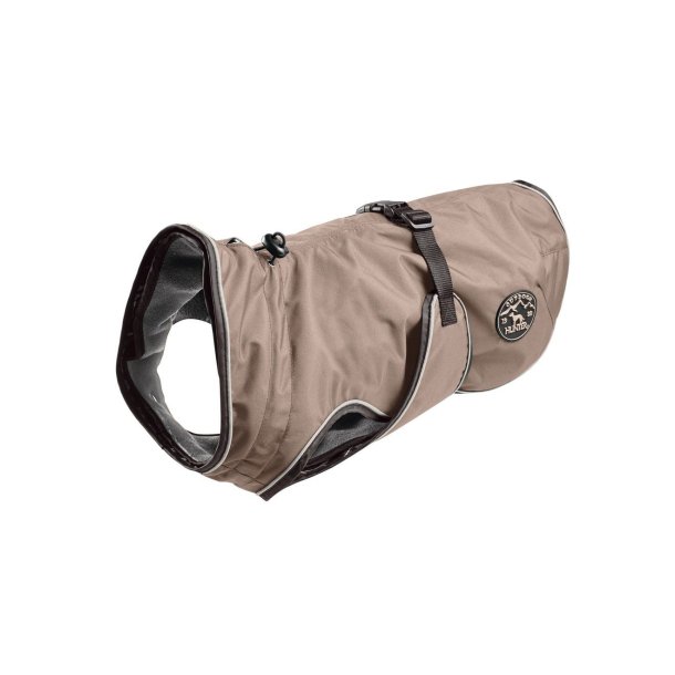 Hunter uppsala 2-i-1 hundejakke taupe