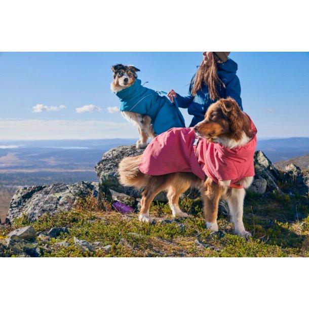Hurtta expedition parka II strawberry - varm vinterjakke til hunde