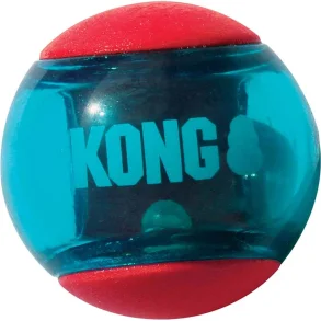 Kong action squeezz ball large 2pk