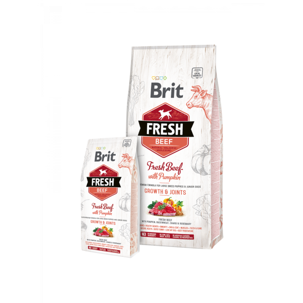 Brit fresh growth &amp; joints 2,5kg