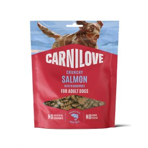 Carnilove crunchy hundesnacks med laks og bl�b�r