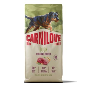 Carnilove true fresh t�rfoder til sm� hunde med and 