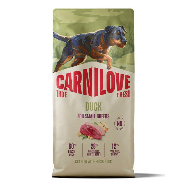 Carnilove true fresh t�rfoder til sm� hunde med and 