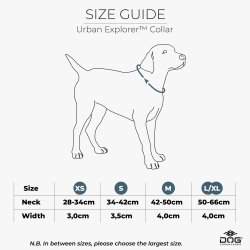 Dog copenhagen urban explore halsbnd orange