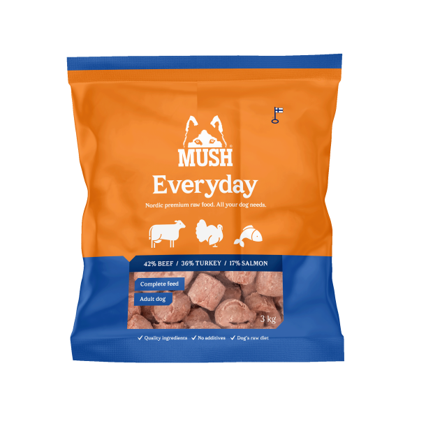 Mush everyday bl� (flere st�rrelser)
