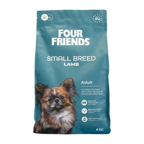 Four friends t�rfoder SMALL BREED med lam