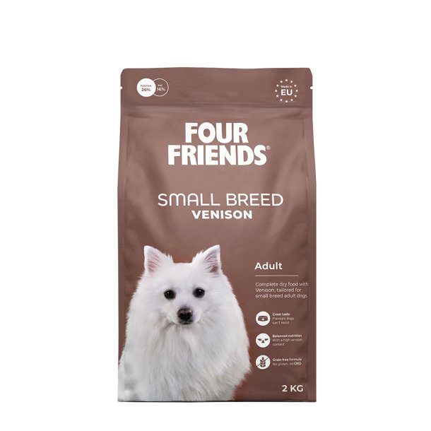 Four friends t�rfoder SMALL BREED med vildt