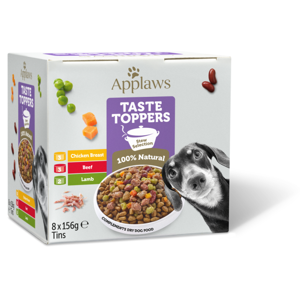 Applaws taste toppers stew selection 8x156g