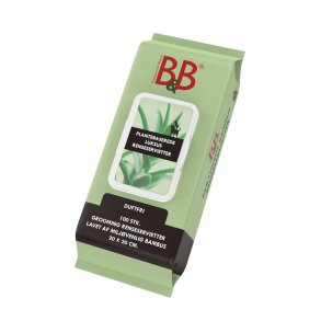 B&B bambus luksus renseservietter 100stk