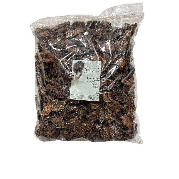 Snack it sprde lammelunger i tern