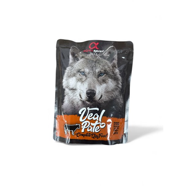 Alpha spirit v�dfoder pat� med okse 300g