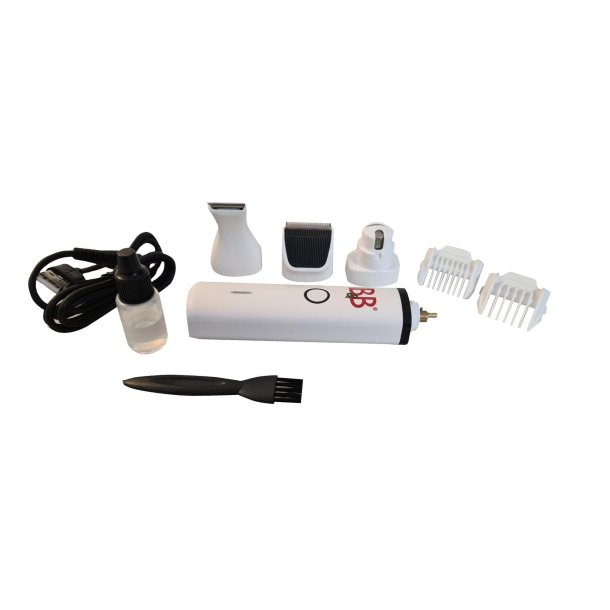 B&B klippemaskine potetrimmer neglefil 2i1