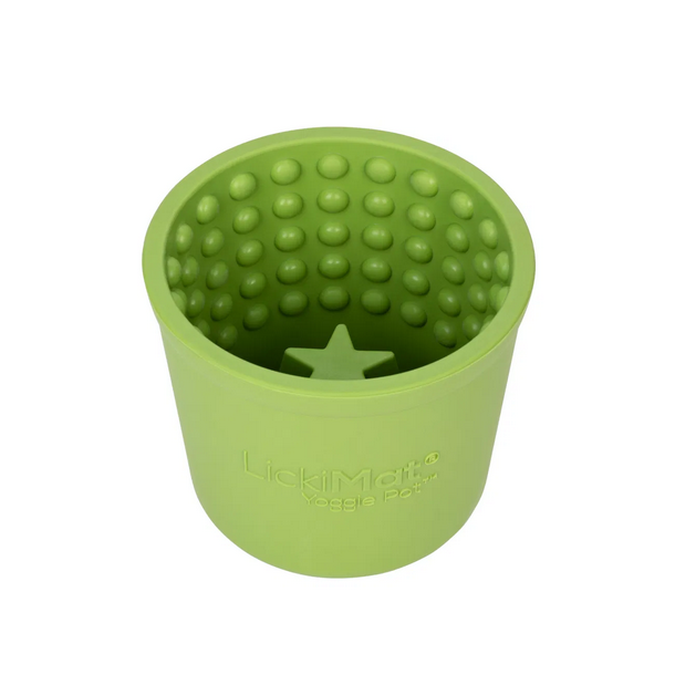 Lickimat yoggie pot grn