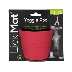Lickimat yoggie pot pink