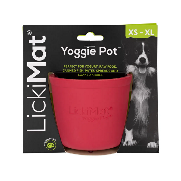 Lickimat yoggie pot pink