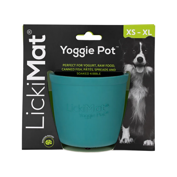 Lickimat yoggie pot bl