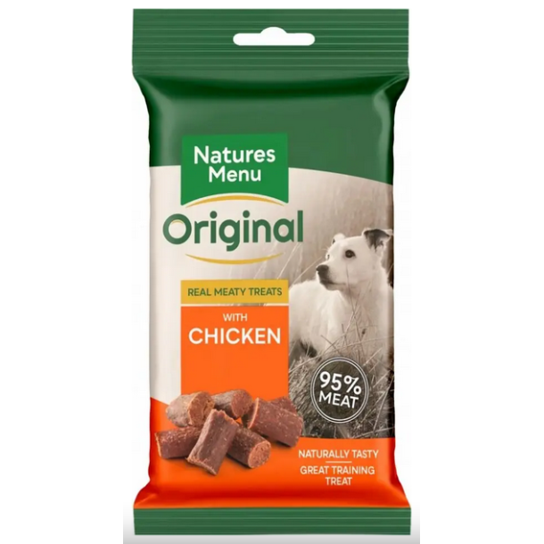 Natures menu godbidder med kylling