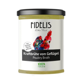 Fidelis kyllinge broth 485ml