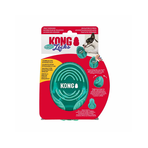 Kong licks rewards