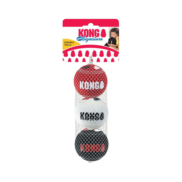 Kong signature sportsball medium 3pak
