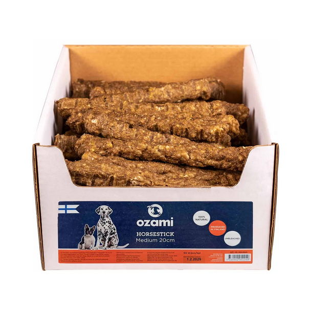 Premium hestestick med blbr 1stk