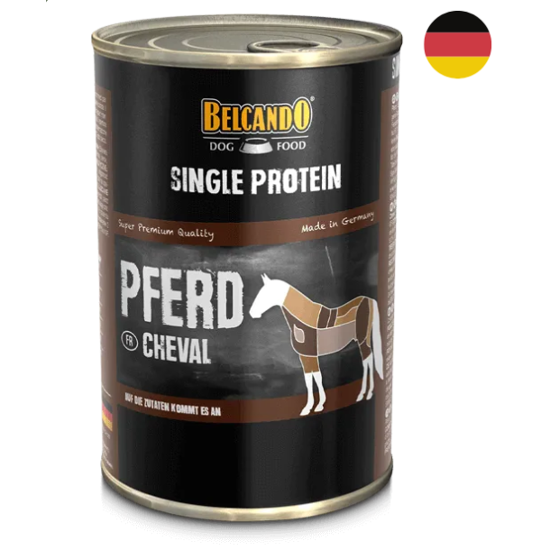 Belcando v�dfoder med hest singleprotein 400g