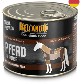 Belcando v�dfoder med hest singleprotein 200g