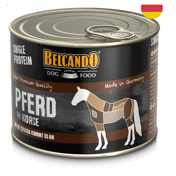 Belcando v�dfoder med hest singleprotein 200g