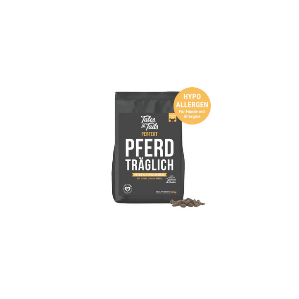 Tales and tails semimoist hundefoder med hest 4kg