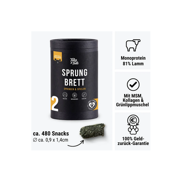 Tales and tails funktionelle snacks til muskler og led 325g