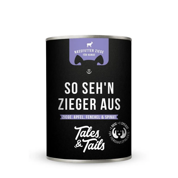 Tales and tails vdfoder med ged 400g