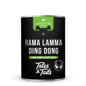 Tales and tails vdfoder med lam 400g