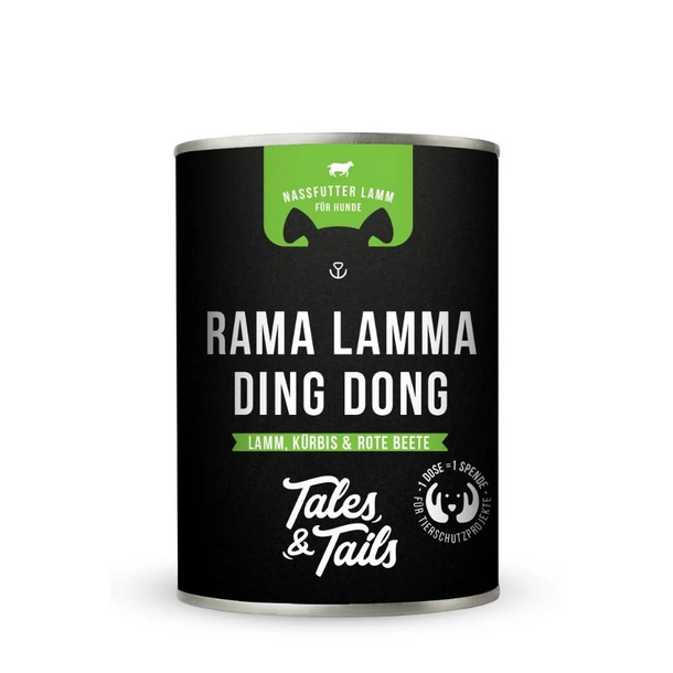 Tales and tails vdfoder med lam 400g