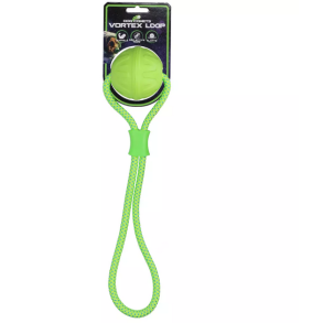 Dog comets vortex loop bold med reb gr�n