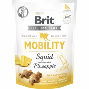 Brit mobility hundesnacks med med bl�ksprutte og ananas 150g (kort dato 8/8-2026)