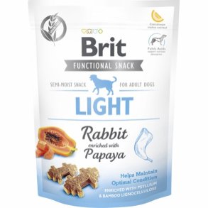 Brit light hundesnacks med kanin og papaya 150g