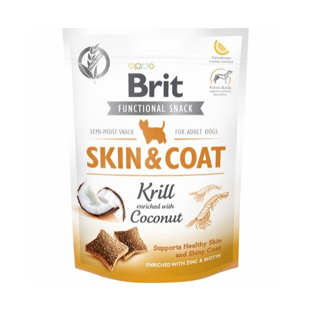 Brit funktionel snack skin &amp; coat (dato 2/11-25)