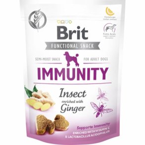 Brit immunity hundesnacks med insekt og ingefr