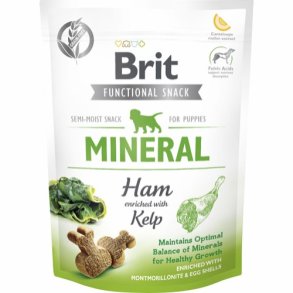 Brit mineral hundesnacks/trningsgodbidder til hvalpe med skinke og kelp