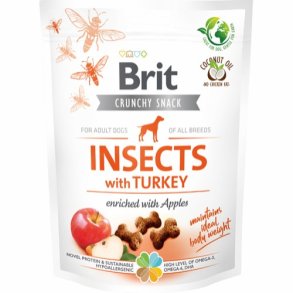 Brit hundesnacks med insekt og kalkun