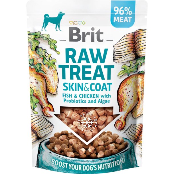 Brit frysetrret snacks skin&coat