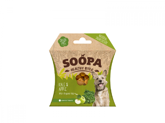 Soopa Veganske Hundesnacks Med Kål Og æble 50g - Træningsgodbidder ...