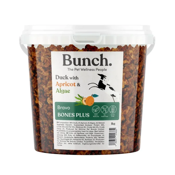 Bunch bravo bones med and, abrikos alger