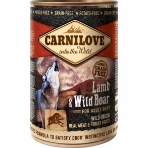 Carnilove dsemad med lam & vildsvin 400g